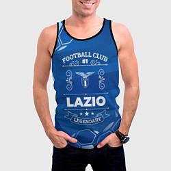 Майка-безрукавка мужская Lazio FC 1, цвет: 3D-черный — фото 2