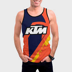 Майка-безрукавка мужская KTM VINTAGE SPORTWEAR, цвет: 3D-черный — фото 2