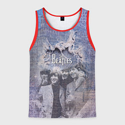 Мужская майка без рукавов The Beatles Легендарная Ливерпульская четвёрка
