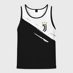 Майка-безрукавка мужская Juventus маленькое лого, цвет: 3D-черный