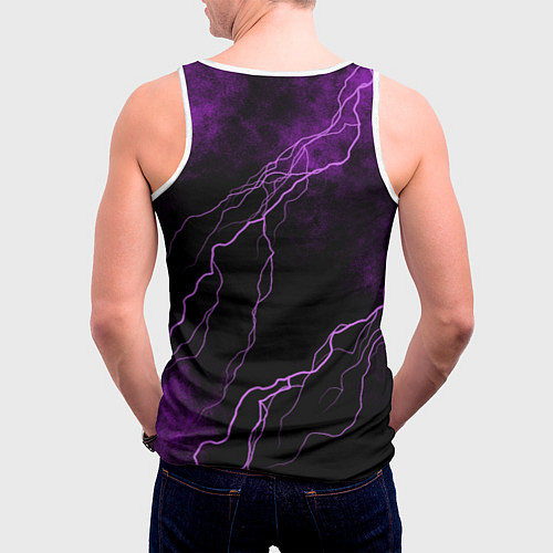 Мужская майка без рукавов Кафка Honkai star rail / 3D-Белый – фото 4