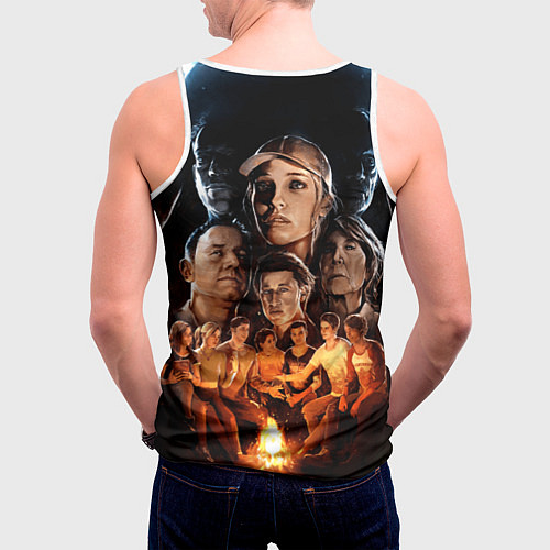 Мужская майка без рукавов The Quarry Монстр и Персонажи / 3D-Белый – фото 4