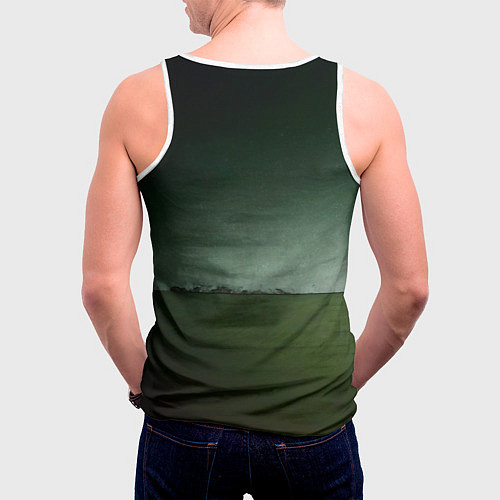 Мужская майка без рукавов Comatose - Skillet / 3D-Белый – фото 4