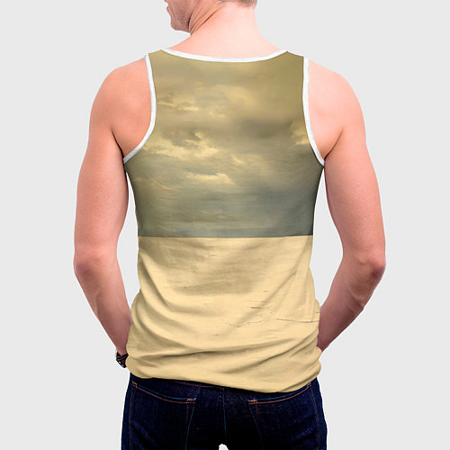 Мужская майка без рукавов Surviving The Game - Skillet / 3D-Белый – фото 4