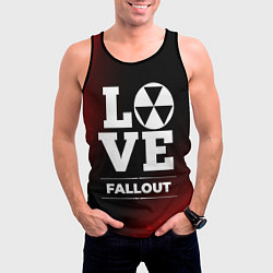 Майка-безрукавка мужская Fallout Love Классика, цвет: 3D-черный — фото 2