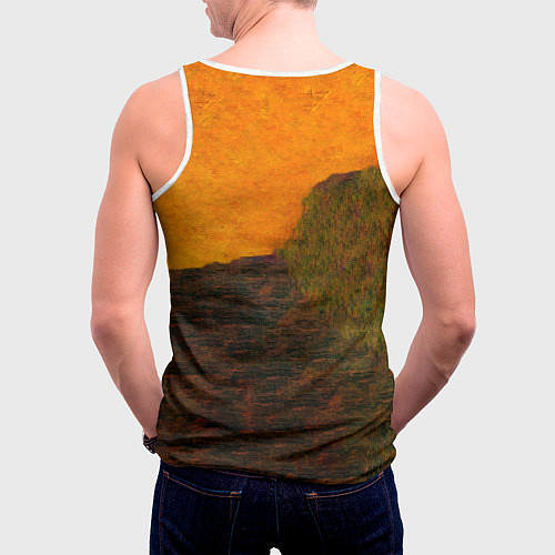 Мужская майка без рукавов Seasons In The Abyss - Slayer / 3D-Белый – фото 4