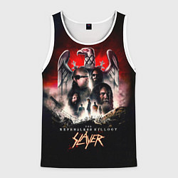 Майка-безрукавка мужская Slayer: The Repentless Killogy, цвет: 3D-белый