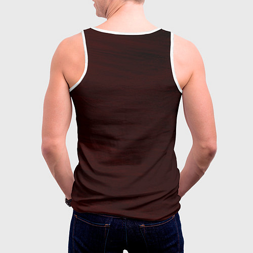 Мужская майка без рукавов Hypnotize - System of a Down / 3D-Белый – фото 4