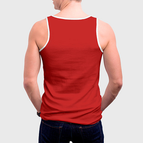 Мужская майка без рукавов Аризона Койотис форма / 3D-Белый – фото 4