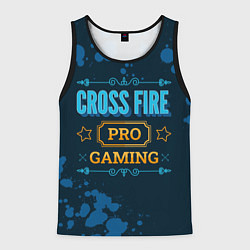 Мужская майка без рукавов Игра Cross Fire: pro gaming