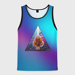 Мужская майка без рукавов Утконосий Дзен 3D