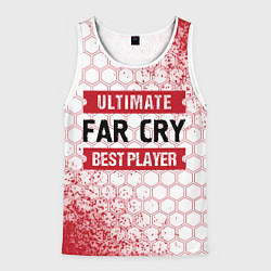 Майка-безрукавка мужская Far Cry: Best Player Ultimate, цвет: 3D-белый