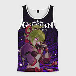 Мужская майка без рукавов Куки Синобу из геншин