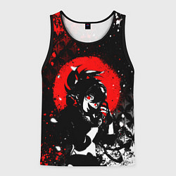 Майка-безрукавка мужская Куки шинобу - Мрачный Геншин, цвет: 3D-черный