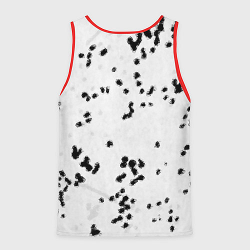 Мужская майка без рукавов Ретро гравюра Измайлово / 3D-Красный – фото 2