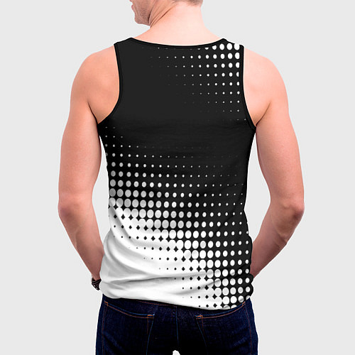 Мужская майка без рукавов Code geass Абстракция / 3D-Черный – фото 4