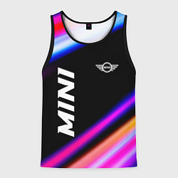 Майка-безрукавка мужская Mini speed lights, цвет: 3D-черный