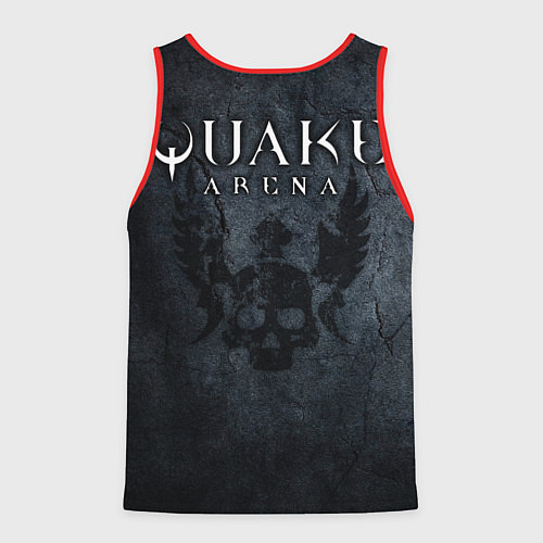 Мужская майка без рукавов Quake 3 arena / 3D-Красный – фото 2
