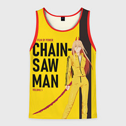 Майка-безрукавка мужская Пауэр пародия на Убить Билла, цвет: 3D-красный