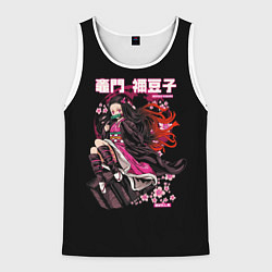 Мужская майка без рукавов Незуко Камадо: Клинок, рассекающий демонов