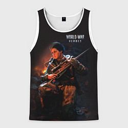 Мужская майка без рукавов World War Heroes Людмила
