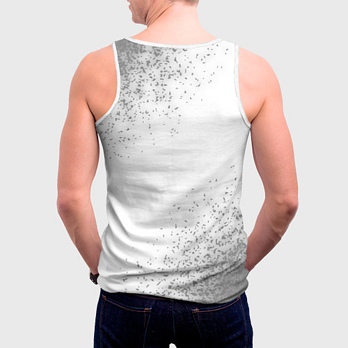 Мужская майка без рукавов Лучший бильярдист - всех времён и народов / 3D-Белый – фото 4