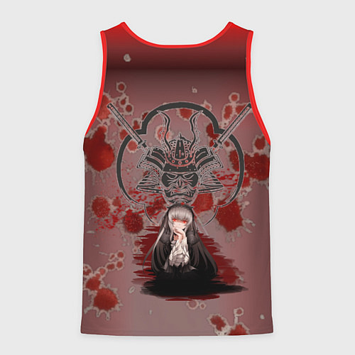 Мужская майка без рукавов Anime Girl / 3D-Красный – фото 2