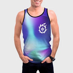 Майка-безрукавка мужская Final Fantasy northern cold, цвет: 3D-черный — фото 2