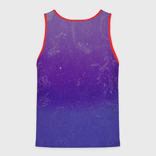 Мужская майка без рукавов Аста Хонкай Стар Рейл / 3D-Красный – фото 2