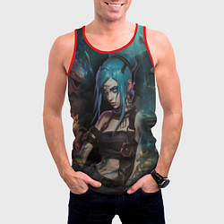 Майка-безрукавка мужская Jinx fantasy, цвет: 3D-красный — фото 2