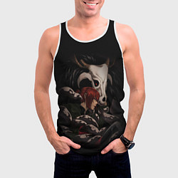 Майка-безрукавка мужская Элиас и Тисэ, цвет: 3D-белый — фото 2