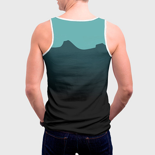 Мужская майка без рукавов Iron Maiden Fallen Angel / 3D-Белый – фото 4