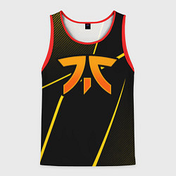 Майка-безрукавка мужская Fnatic - csgo - gold edition, цвет: 3D-красный