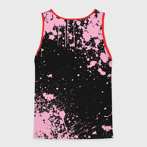 Мужская майка без рукавов Stray kids - pink maxident / 3D-Красный – фото 2