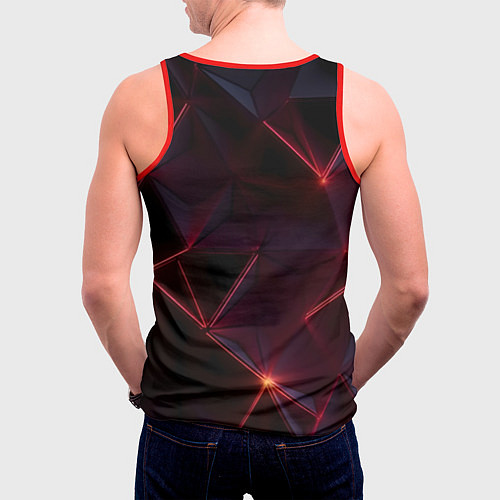 Мужская майка без рукавов Dota 2 Lightning / 3D-Красный – фото 4