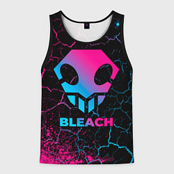 Майка-безрукавка мужская Bleach - neon gradient, цвет: 3D-черный