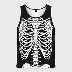 Мужская майка без рукавов Skeleton ribs