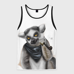 Мужская майка без рукавов Лемур