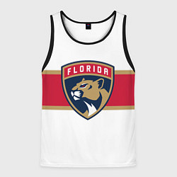 Майка-безрукавка мужская Florida panthers - uniform - hockey, цвет: 3D-черный