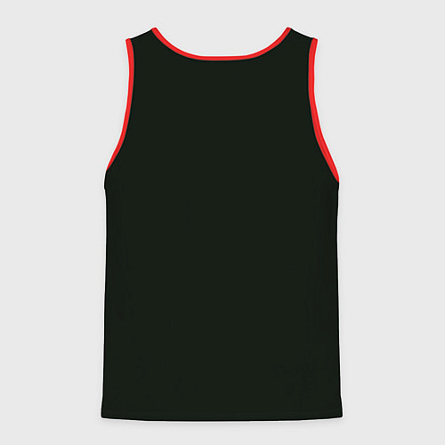 Мужская майка без рукавов Голос Омерики / 3D-Красный – фото 2