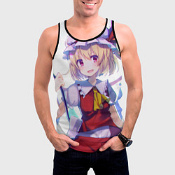 Майка-безрукавка мужская Touhou Project Фландр Скарлет, цвет: 3D-черный — фото 2
