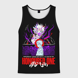 Майка-безрукавка мужская Сатору Годжо избранный, цвет: 3D-черный