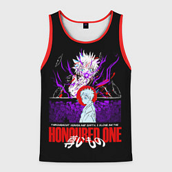 Майка-безрукавка мужская Сатору Годжо избранный, цвет: 3D-красный