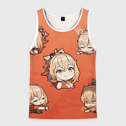 Мужская майка без рукавов Chibi Yoimiya Genshin Impact