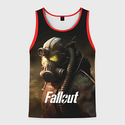 Майка-безрукавка мужская Fallout game, цвет: 3D-красный