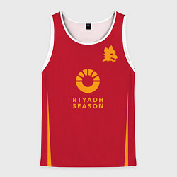 Мужская майка без рукавов Тотти ФК Рома форма 23-24 домашняя