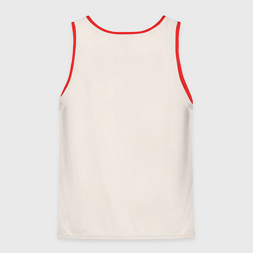 Мужская майка без рукавов Дева оборотень / 3D-Красный – фото 2