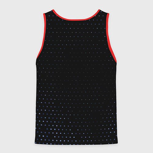 Мужская майка без рукавов Звездное небо будущего / 3D-Красный – фото 2