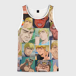 Майка-безрукавка мужская ГТО - Эйкити, цвет: 3D-белый