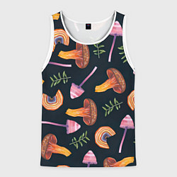 Мужская майка без рукавов Goblincore - болотные грибы